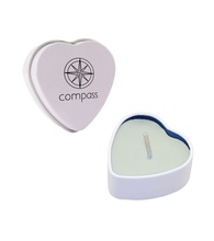 Heart Tin Candle
