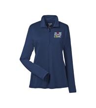 Team 365 Ladies' Zone Performance Quarter-Zip - Screen Print