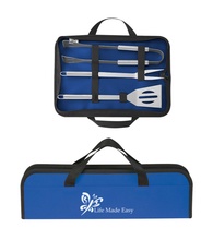3 Piece BBQ Set In Case