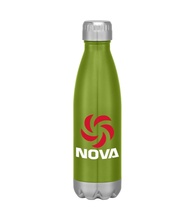 16 oz. Swiggy Stainless Steel Bottle - Full Color Imprint