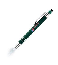 Celena Lighted Tip Soft Touch Stylus Pen - Full Color Imprint