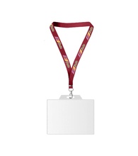 USA Made Dye-Sub Lanyard with Badge Holder