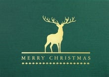 Premium Christmas Stag Holiday Card