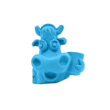 Pencil-Top Eraser Cow with Milk