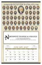 Triumph® Calendars Presidents Hanger 12-Month Calendar