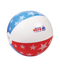 16&quot; Patriotic Inflatable Beach Ball