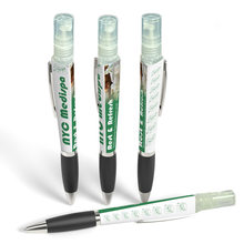 Retractable Performance Pen™ with Clip and Hypochlorous Acid Refresh Mist