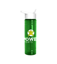 24 oz. Slim Fit Water Bottles with Flip Straw Lid