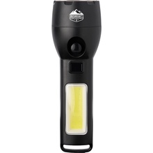 Solar Powered Rechargeable 130 Lumen COB Flashlight