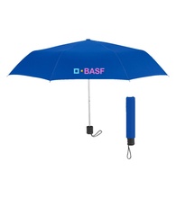 Arc Telescopic Umbrella with 100% RPET Canopy - 42&quot; - Heat Transfer