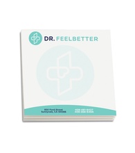 Custom Art Sticky Note Pads - 4&quot; x 4&quot; (100 Sheets)
