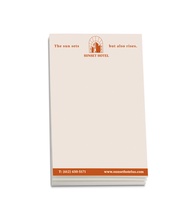 Custom Art Sticky Note Pads - 4&quot; x 6&quot; (50 Sheets)