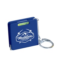 Square Level Tape Measure Key Tag