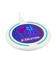 Recycled ABS Fast Wireless Charging Pad - Full Color