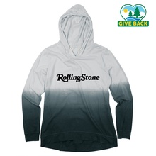 ACE Ladies Ombre Long Sleeve Hooded T-shirt