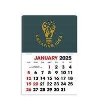 2-Color Stick Up Grid, English (14-Month) Rectangle Shape