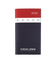Stars Tribute Pocket Pal Calendar with Notepad 2026