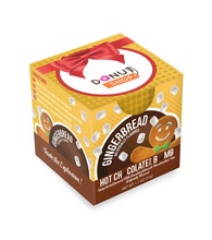 Hot Chocolate Bomb Gingerbread Flavor in Full Color Box