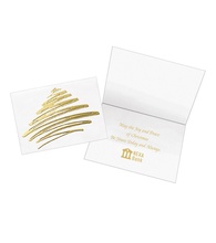 Classic Contemporary Ribbon Tree Card