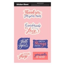 Sticker Sheet 11.5" x 7" Custom Shapes