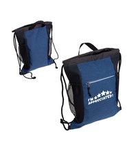 I'm Appreciated PolyCanvas Drawstring Backpack