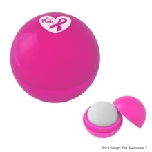 Breast Cancer Awareness Lip Moisturizer Ball