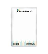 4 inch x 6 inch Non-Adhesive Scratch Pads - 25 sheets