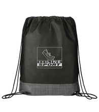Crossweave Heat Sealed Drawstring Bag