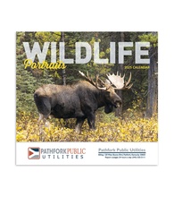 Wildlife Portraits Wall Calendar