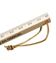 Custom Ruler Walking Stick - Natural Finish