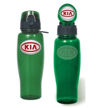 24 Oz. Flip Top Translucent Color Sport Bottle