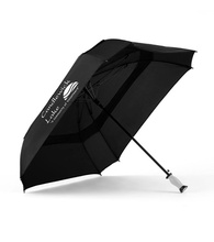 Shed Rain&trade; WindPro Vented Auto Open Square Golf Umbrella with Gellas® Gel-Filled Handle - 62&quot;
