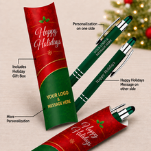 Holiday Celena Stylus Soft Touch Pen with Gift Box (both personalized)