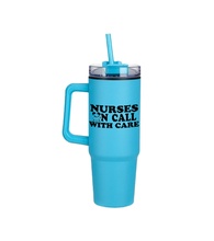 Nurses Stainless Steel Travel Mug