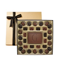 Gift Box with Custom Milk Chocolate Centerpiece (Finance)