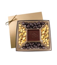 Nuts Lovers Mix with Chocolate Centerpiece Gift Box