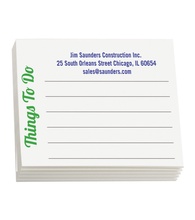 Sticky Note Pads - Things to Do 4&quot; x 3&quot; (25 sheets)