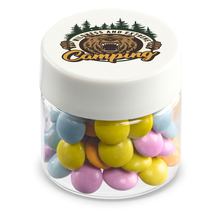 0.5 oz Jar of Mini Chocolate Lentils