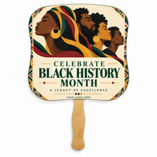 Black History Month Celebration Custom Hand Fan