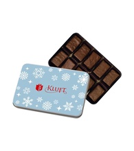 Snowflakes Holiday Tin - Butter Toffee