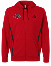adidas Men's Game & Go Fleece Full-Zip Hooded Sweatshirt