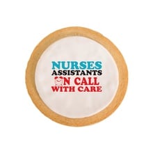 Nurse Assistants Frosted Sugar Cookies