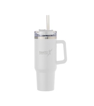 40 oz. Alexandria Vacuum Insluated Travel Mug with Straw - 24 Hour Rush