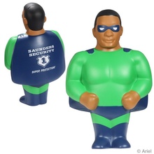 African American Super Hero Stress Relievers