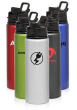 16 oz. Aluminum Water Bottles with Snap Lid