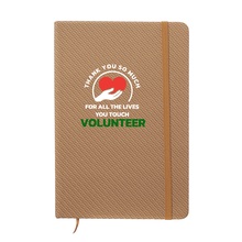 Volunteer Texturized Notebook (personalization available)