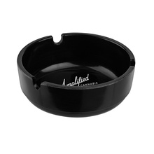 Durable Plastic Heatproof Ashtray w/ 3 Grooves