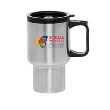 Social Workers 14 oz. Stainless Steel Travel Mugs (personalization available)