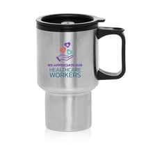 Healthcare Staff Stainless Steel Travel Mug (personalization available)