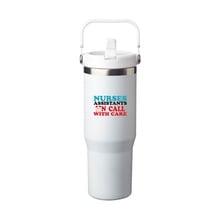 Nurse Assistants 30 oz. Stainless Mug with Carrying Handle (personalization available)